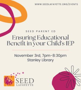 Parent Ed — Ensuring Educational Benefit in Your Child's IEP