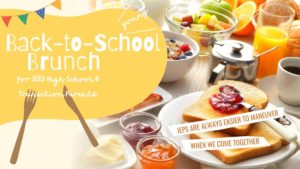 Back-to-School Brunch for SEED High School & Transition Parents