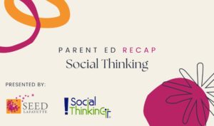 Social Thinking Parent Ed Recap