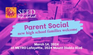 SEED HS Parent Social at Metro